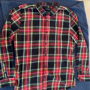 Pacsun Lightweight Button Down Flannel size L
